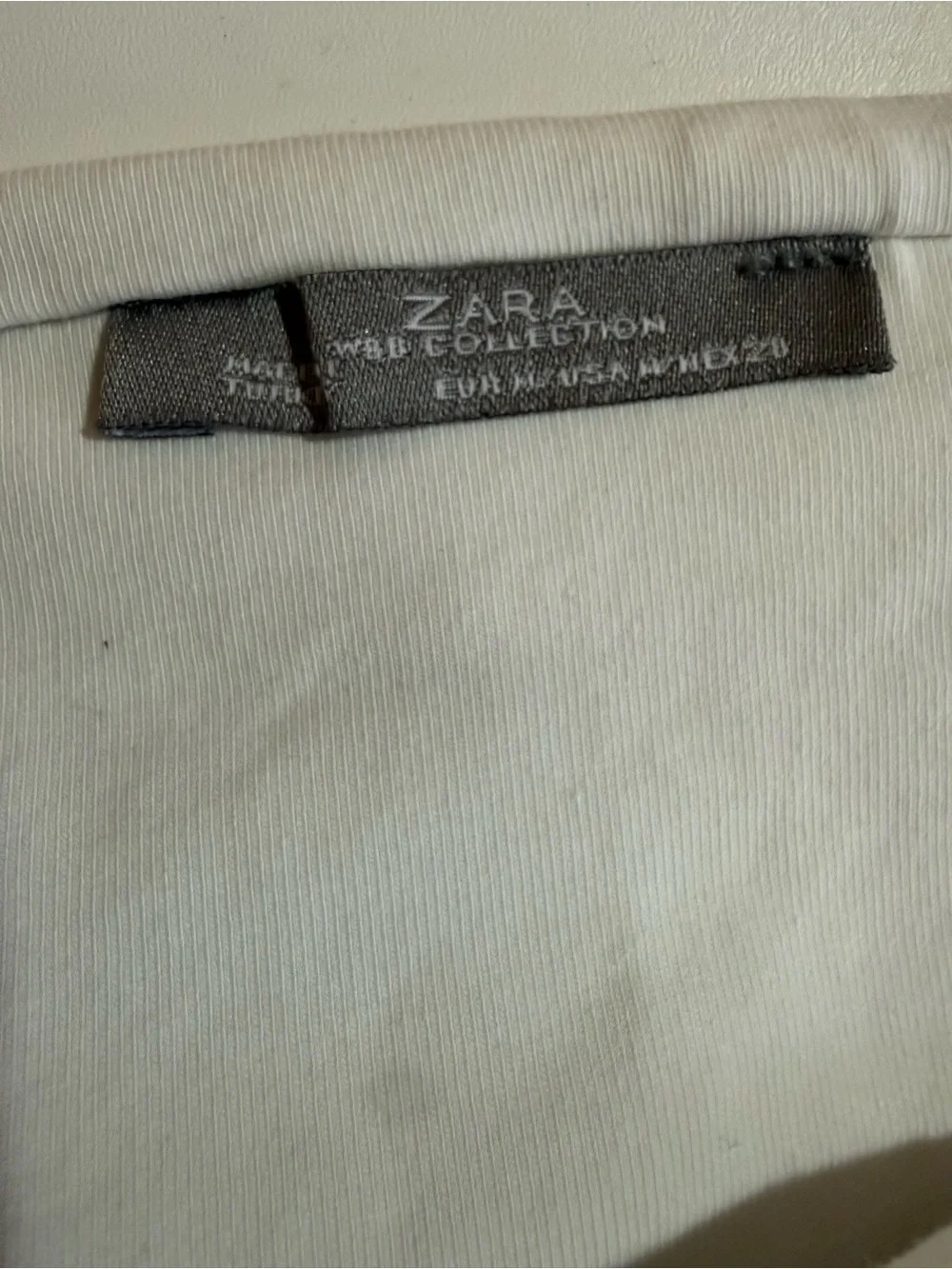 Zara sleek white